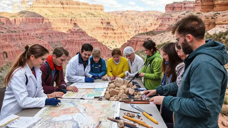 Programas de geología y exploración en campo