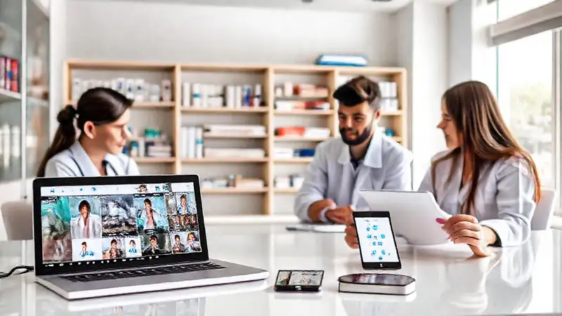 Capacitación en farmacia online en plataforma digital