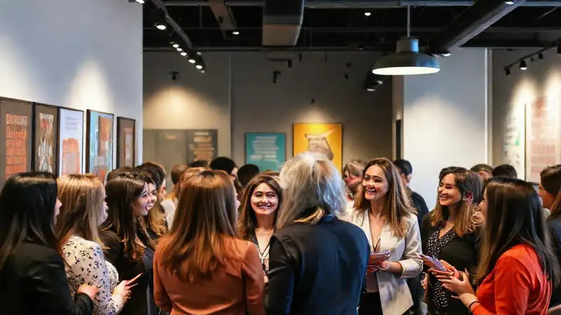 Evento de terapeutas con ambiente inspirador y conexión