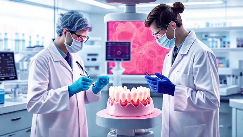 Laboratorio dental moderno con tecnología avanzada