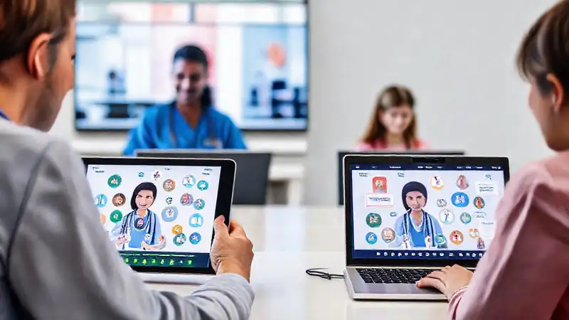 Cursos de enfermería en línea con diversidad e innovación
