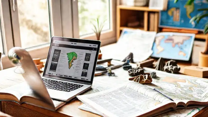 Curso de geología en casa con recursos