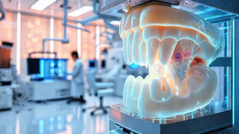 Imprenta 3D para regeneración ósea dental