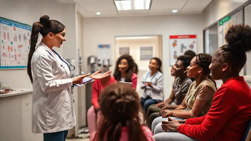 Enfermera fomenta salud en ambiente amigable