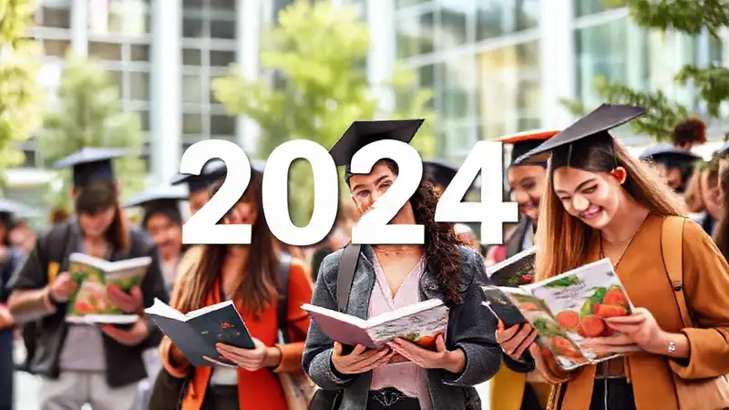 Becas universitarias para estudiantes diversos en 2024