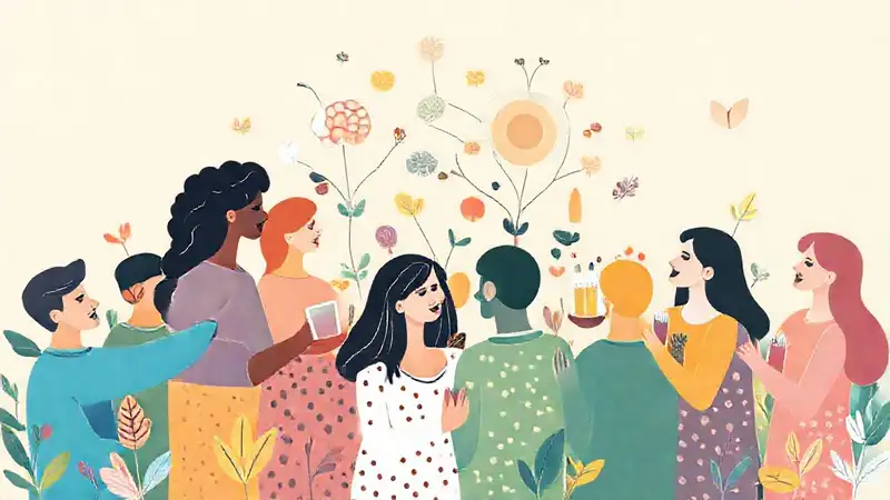 Comunidad solidaria con apoyo y bienestar