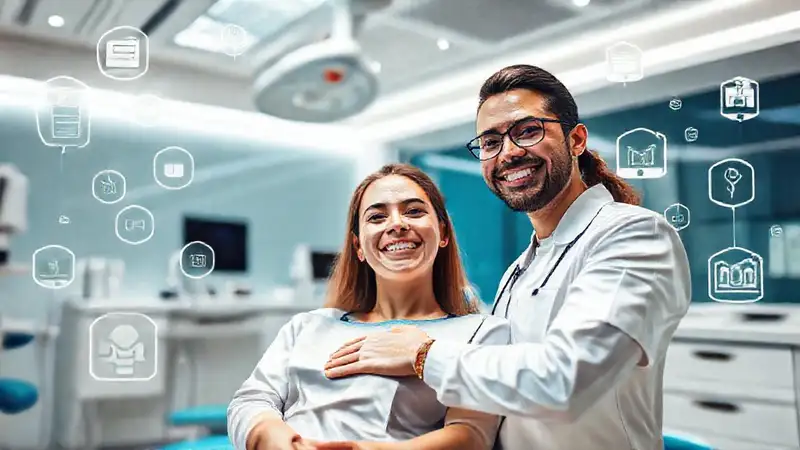 Clínica dental moderna con enfoque digital y profesional