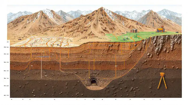 Elementos geológicos y de ingeniería detallados