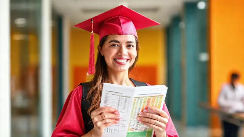 Estudiante con gorra
