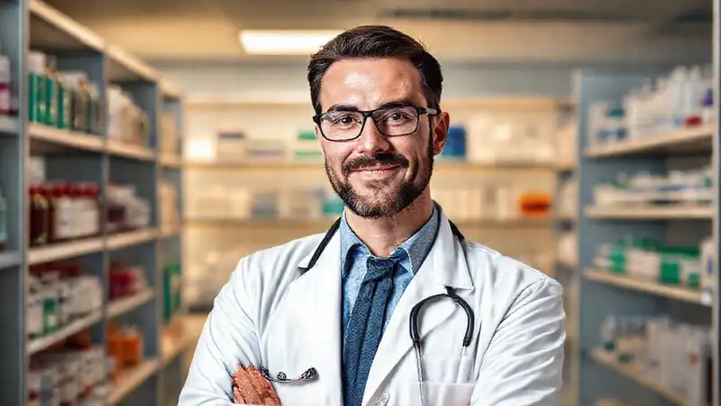 Currículum moderno para farmacéutico profesional experto
