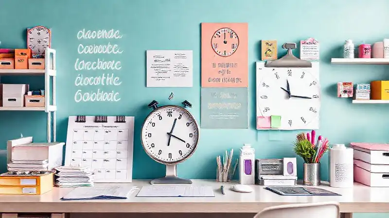 Espacio de trabajo motivador y organizado