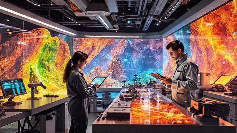 Herramientas digitales modernas en geología avanzada