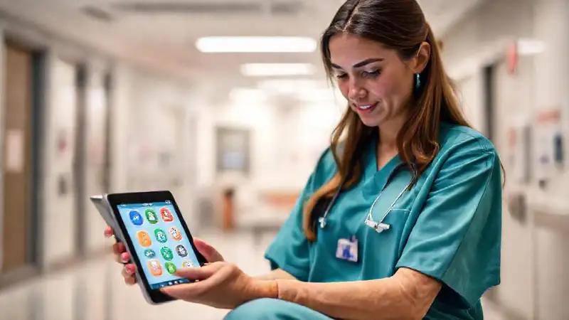 Iconos de apps y recursos educativos digitales