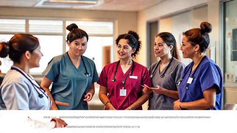 Equipo de enfermería colabora en hospital con confianza