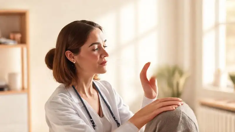 Ejercicios de respiración nasal guiados calmadamente