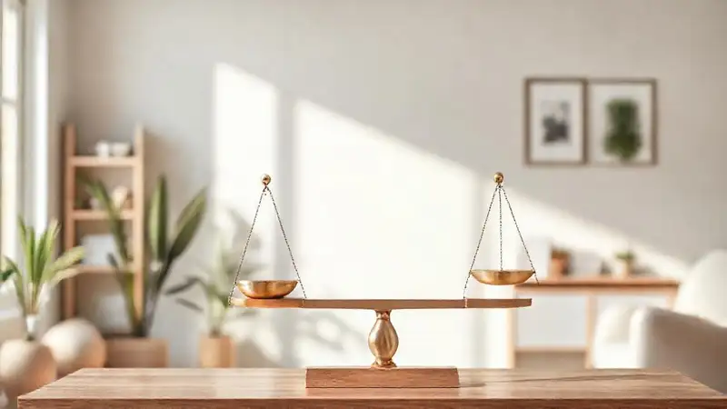 Terapeuta en ambiente tranquilo y equilibrado