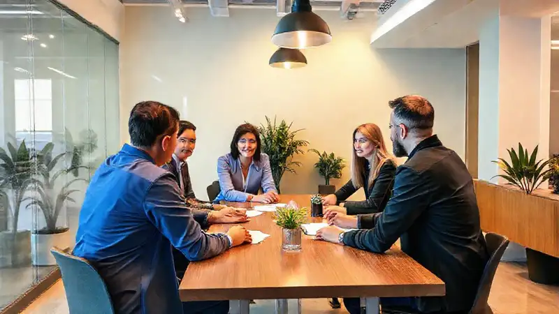 Fisioterapeuta en taller corporativo motivador