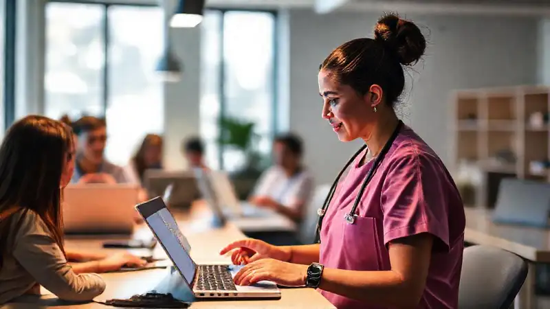 Cursos online de enfermería fomentan crecimiento profesional