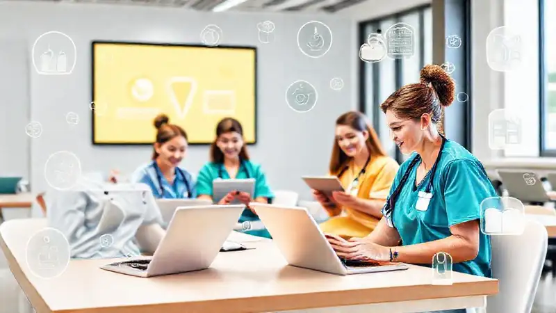 Educación en enfermería en línea moderna y diversa