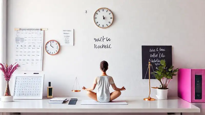 Espacio tranquilo y organizado para meditar