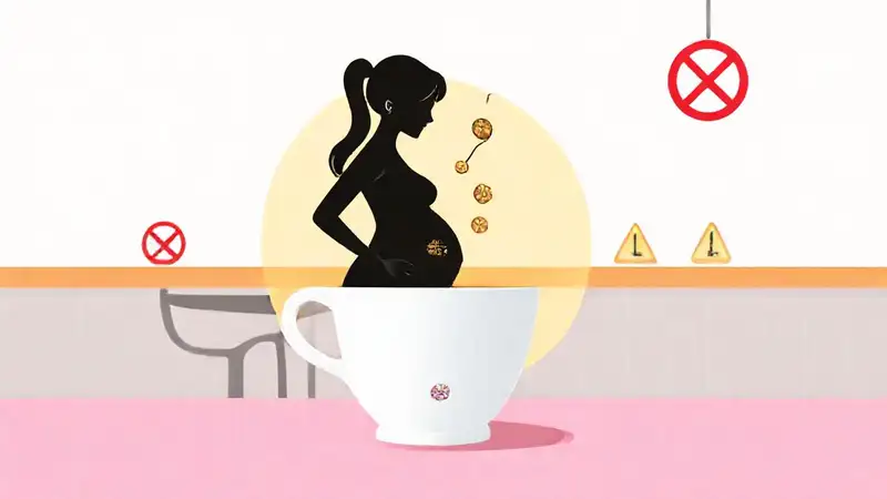 Aviso: café y alimentos prohibidos para embarazadas