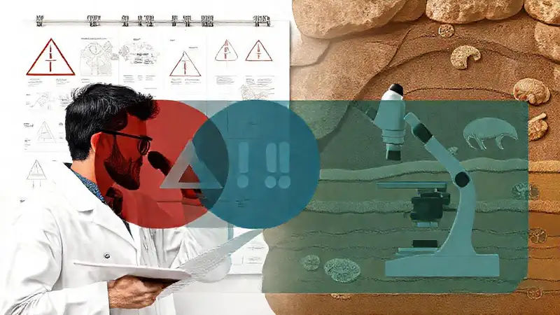 Científicos analizan rocas, fósiles y gravámenes