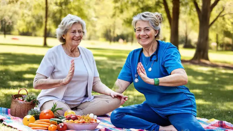 Enfoque en salud y bienestar al aire libre