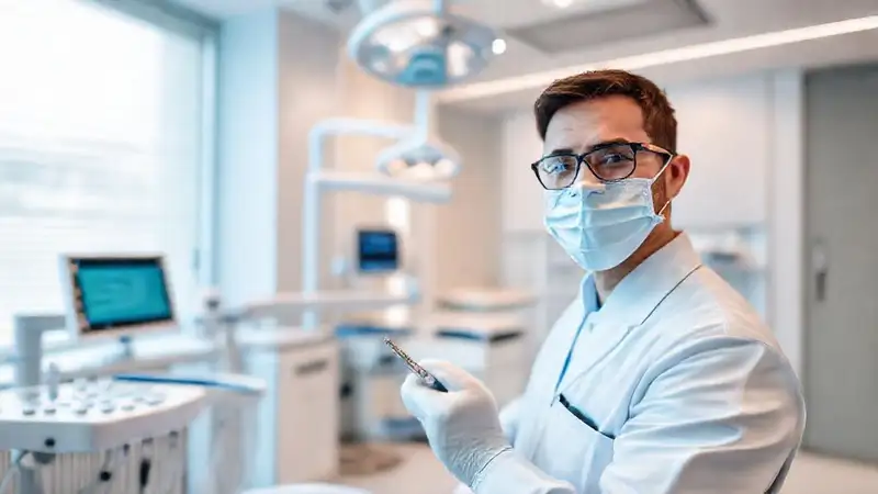 Clínica dental moderna con tecnología avanzada y amigable