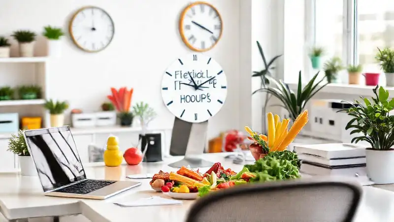 Espacio de nutrición moderno y motivador
