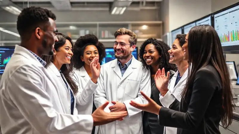 Científicos colaboran en laboratorio innovador y diverso