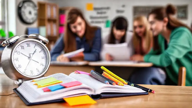 Elemento de estudio motivacional y organizado