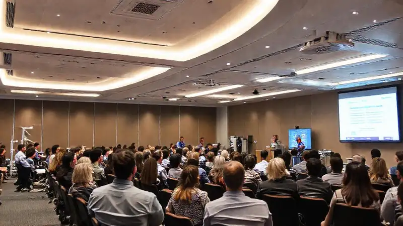 Profesionales de terapia física en conferencia interactiva