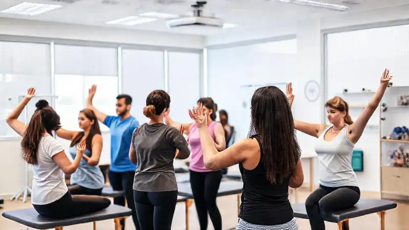 Educación en terapia física en ambiente motivador