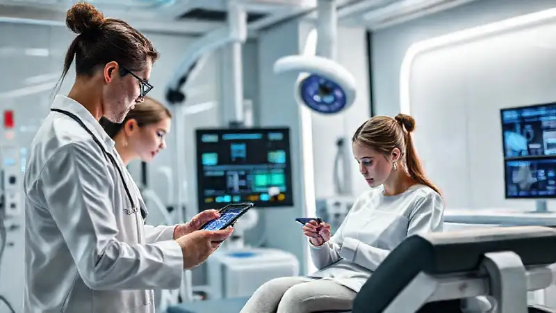 Equipo moderno y tecnología avanzada en fisioterapia