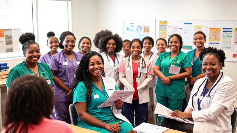 Trabajadores de salud en ambiente educativo diverso