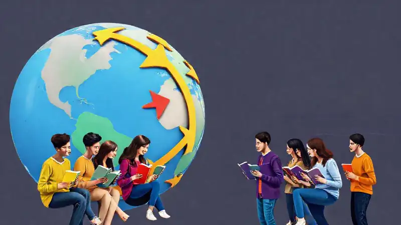 Estudiantes intercambian conocimientos en entorno global