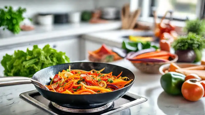 Recetas saludables rápidas con ingredientes frescos