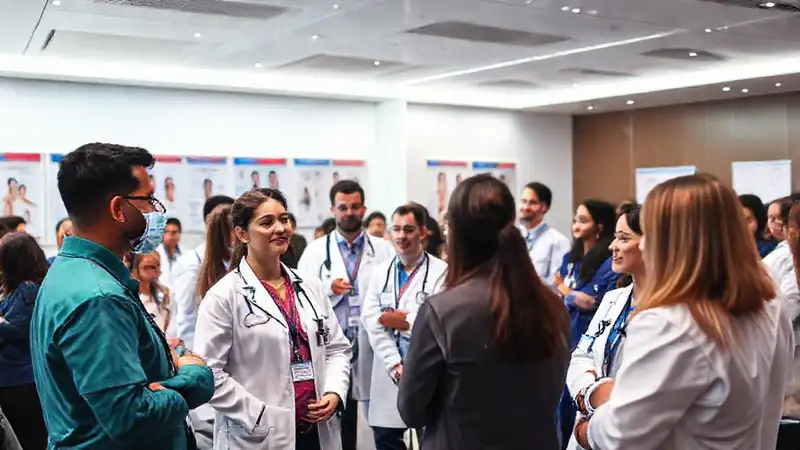 Simposio profesional sobre terapia física y colaboración