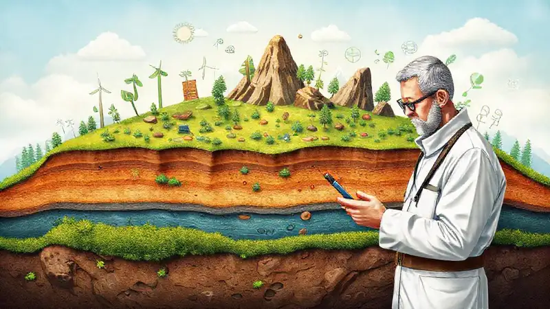 Capas terrestres, geología y energía renovable
