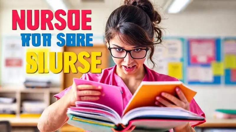 Estudiante de enfermería motivada y estudiosa