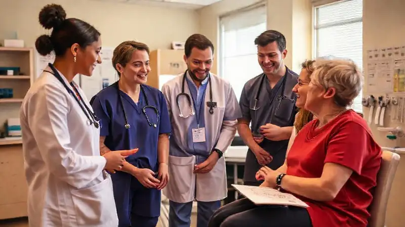 Trabajo en equipo en terapia ocupacional multidisciplinaria